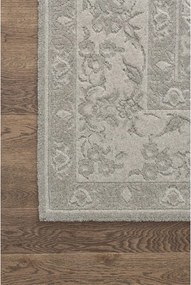 Tappeto in lana grigio 120x180 cm Kirla - Agnella