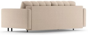 Divano beige allungabile/con contenitore 222 cm Bali – Cosmopolitan Design