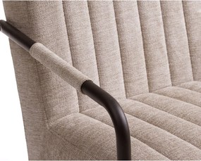 Poltrona beige Trout - Unique Furniture