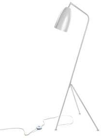 Lampada da Terra Versa Bianco Metallo (50 x 148 x 57 cm)