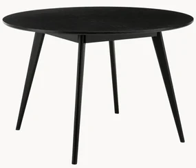 Tavolo rotondo in legno di caucciù Yumi, Ø 115 cm