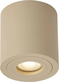 Faretto da soffitto moderno tortora GU10 50mm IP44 - Capa