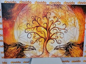 Quadro su tela – Albero della vita magico