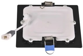 Lampada LED da incasso RIGEL LED/4,8W/230V 4000K 11,8x11,8 cm nero