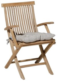 Cuscino Per Sedia Panama 46x46 Cm Beige Chiaro /