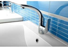 Sapho - Miscelatore per lavabo SOLITER 18 cm cromo lucido