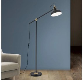 Orion Dimmerabile 12-1192/1 - Lampada con piedistallo SCHILLER 1xE27/40W/230V nero/bronzo