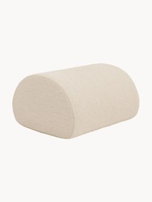 Pouf lounge da giardino fatto in bouclé Rouli