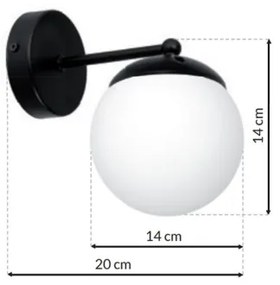 Applique LIMA 1xE14/40W/230V