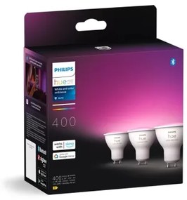 SET 3x Lampadina LED RGBW dimmerabile Philips Hue WACA GU10/4,2W/230V 2000-6500K