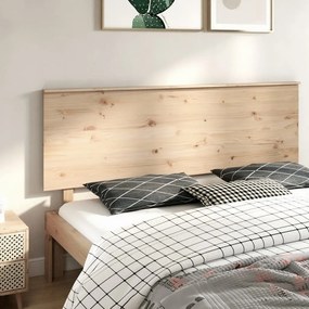 Testiera Per Letto 184x6x82,5 Cm Legno Massello Di Pino /