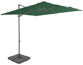 Ombrellone Da Giardino Con Base Portatile Antracite /