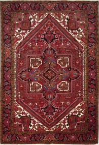 Heriz Tappeto persiano 210x290 Blu (Iran) Annodato A Mano