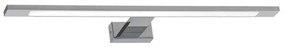 Applique LED per specchio da bagno SHINE, 12W/230V, 60 cm, IP44, cromo lucido