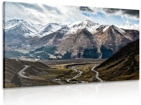 Stampa su tela – Panorama montano magnifico