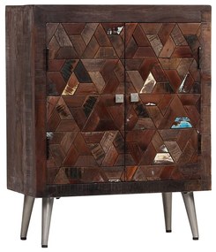 Credenza in legno massello di recupero 60x30x76 cm