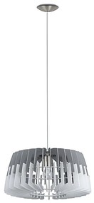 Eglo 32826 - Lampadario ARTANA 1xE27/60W/230V grigio 480mm