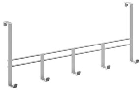 Appendiabiti in metallo argentato 38 cm - Metaltex