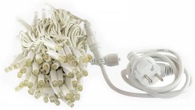 Catenaria Natalizia LED 11.6m, IP65, CAVO BIANCO Colore Bianco Freddo 6000 - 10000 °K