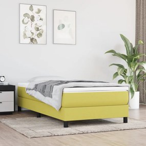 Giroletto A Molle Con Materasso Verde 100x200 Cm İn Tessuto /