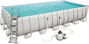 56475 piscina fuoriterra con struttura metallo 732x366xH132cm completa - Bestway