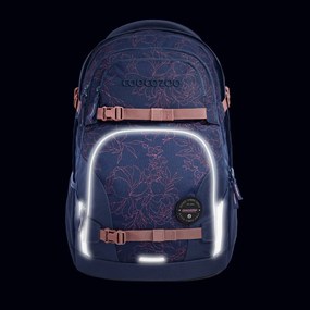 Zaino scuola coocazoo PORTER, Sweet Rose, certificato AGR