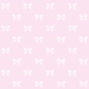 Carta da parati Fiocchi rosa, 53 cm x 10.05 m