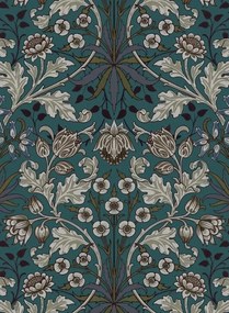 House of Hackney Carta da parati Hyacinth - Petrol
