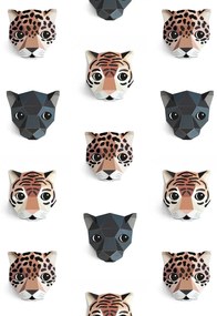 Studio Ditte Tapete Panthera - White