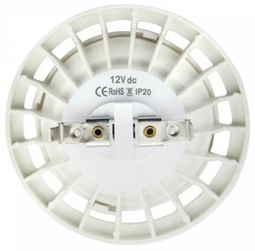 Lampadina LED ES111 15W G53 12V Colore Bianco Naturale 4.000-4.500K, Scegli l'angolo di illuminazione Test 3, Scegli la possibilità di orientare i moduli 30°