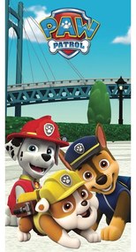 Asciugamano per bambini in cotone 70x140 cm Paw Patrol – Jerry Fabrics