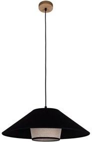 Spot-Light 16890174 - Lampadario su cavo AMIGO 1xE27/60W/230V rovere