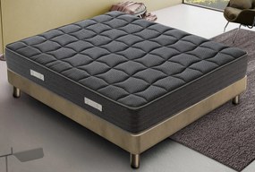 Materasso 90x200 Memory Foam - Altezza 20 cm - Ortopedico - Rigidit H4 Blackmoon