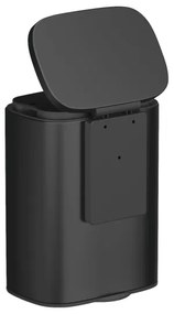 WENKO 25338100 - Cestino SARE 21,5x29,5 cm, nero