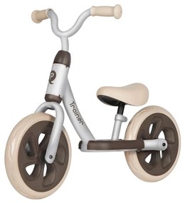 QPlay - Bicicletta senza pedali TRAINER argento