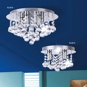 Rabalux 2615 - Plafoniera CORINNA 3xE14/40W/230V