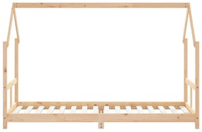 Giroletto per bambini 80x200 cm in legno massello di pino