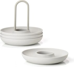 Portauova in metallo 4 pz Singles – Zone