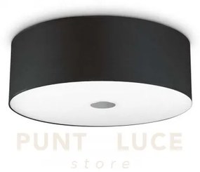 Lampada da soffitto woody pl4 nero