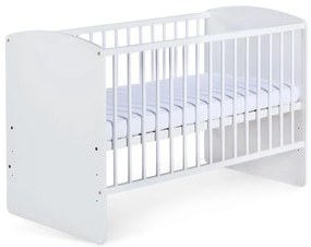 KLUPŚ - Lettino per bambini KAROLINA II 120x60 cm pino/bianco