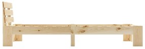 Giroletto in legno massello di pino 90x200 cm
