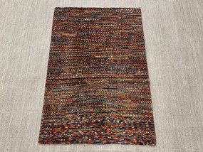 Gabbeh Tappeto 120 x 80 Rosso (Iran) Annodato A Mano