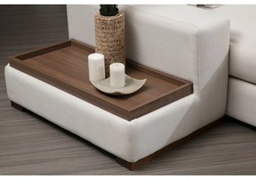 Divano angolare bianco (a U) Loop - Balcab Home