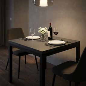 HERA - tavolo da pranzo allungabile quadrato