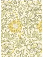 Morris & Co Carta da parati Pink & Rose - Cowslip/ Fennel