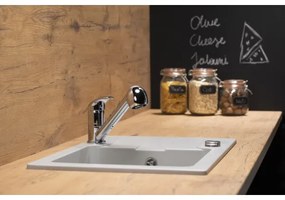 KFA Armatura 6613-110-00 - Rubinetto lavello con doccetta estraibile INDIRA cromo lucido