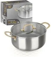 Casseruola 26 cm triplo strato Tri Ply - Gold con coperchio