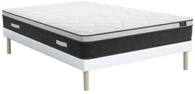 Set Art Collection di DREAMEA: Rete + Materasso ibrido molle insacchettate e memory YSMÉE 160 x 200 cm