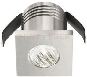 Gfa902c- faretto da incasso a molla in alluminio a led 3000k 170lm ...