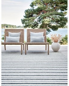 Tappeto da interno/esterno verde/color crema 70x120 cm Teo Sage – Pappelina